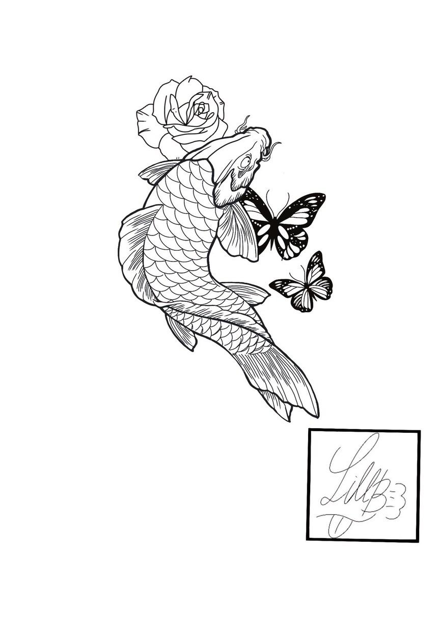 タトゥーデザインの下絵作成します あなたのご希望に添えるタトゥー下絵作成します イメージ2