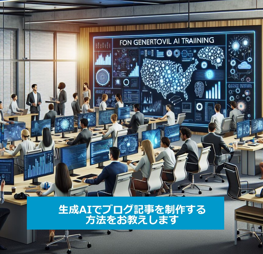 生成AIを使った高品質ブログ作成方法をお教えします SEO対策を織り込んだブログを簡単に制作できます イメージ1