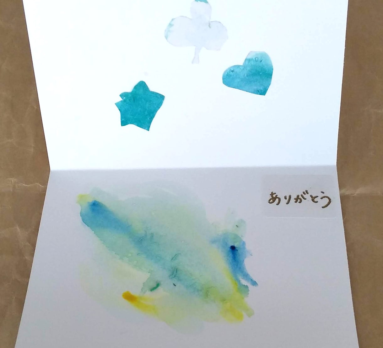 新感覚！水彩アートをビデオチャットで教えます 水彩絵の具でゆびえのぐアートを楽しもう イメージ5