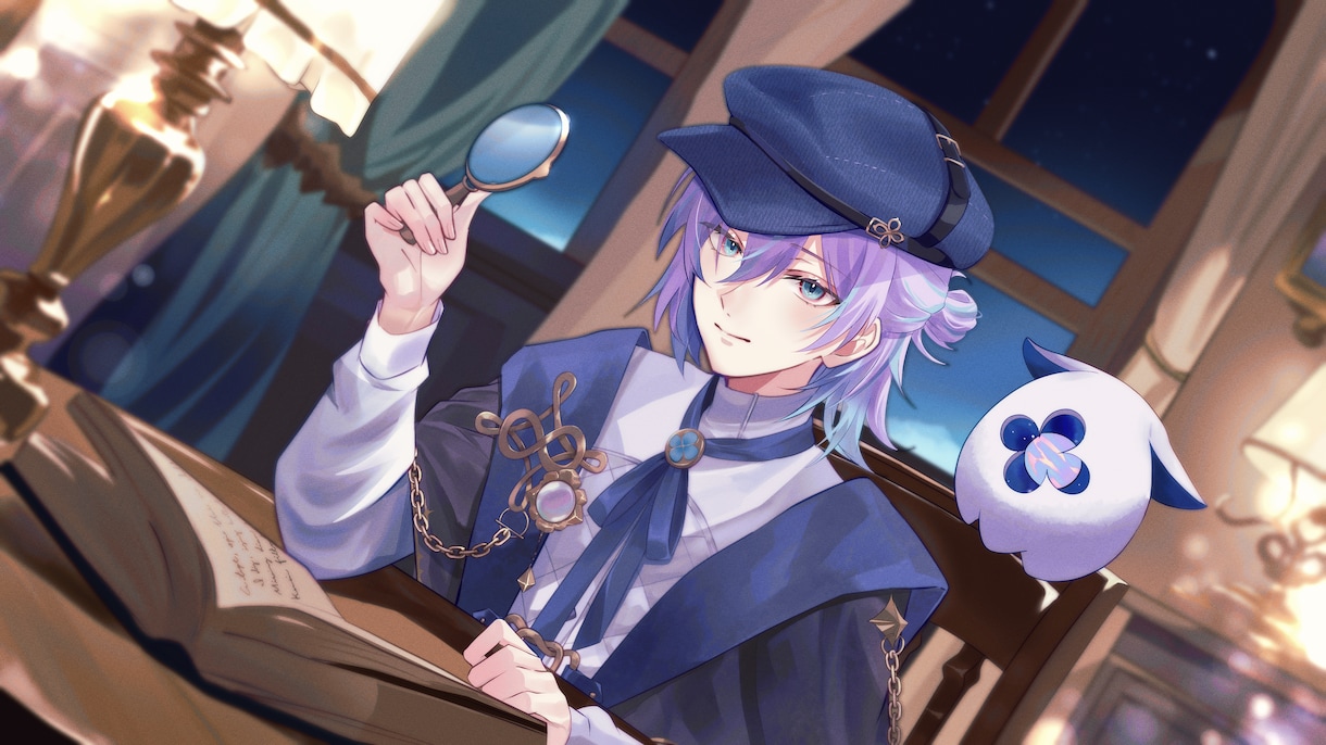 配信活動に使えるイラストを制作します 歌ってみたやサムネイル、MV用イラストを制作します イメージ1