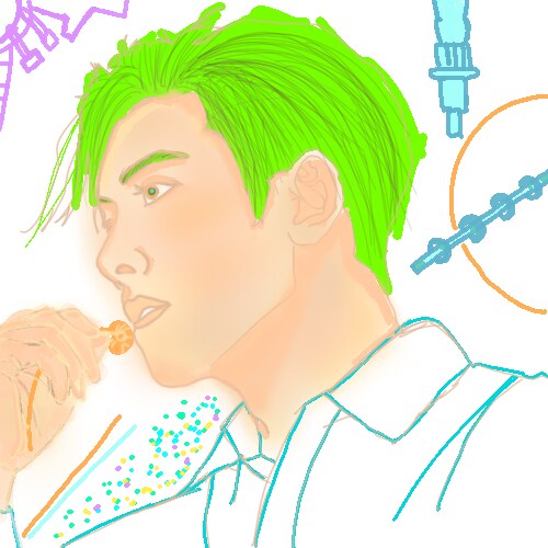 透明感のある似顔絵やリアルな似顔絵描きます デジタルで似顔絵描きます！透明感のある仕上がりです！ イメージ2
