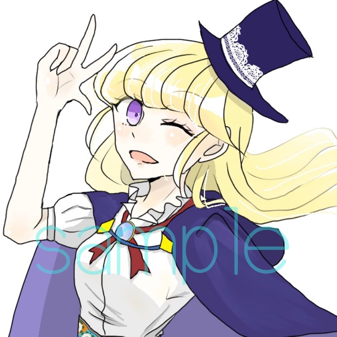 女の子のキャラアイコンから全身立ち絵まで制作します あなたのオリジナルキャラクターを形にします！ イメージ1