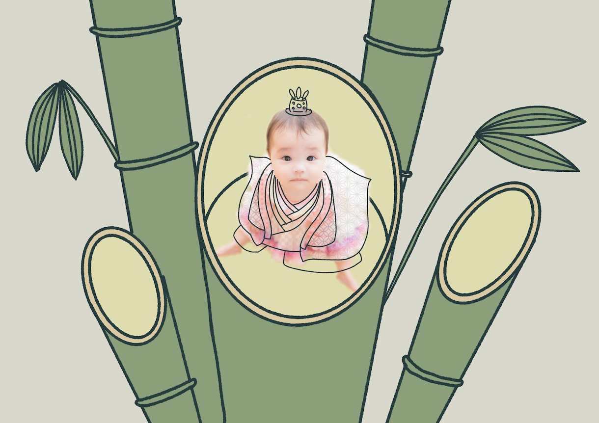 寝相らくがきアート＊お子様の写真にイラスト描きます お子様の成長を寝相らくがきアートで思い出にしませんか？ イメージ2