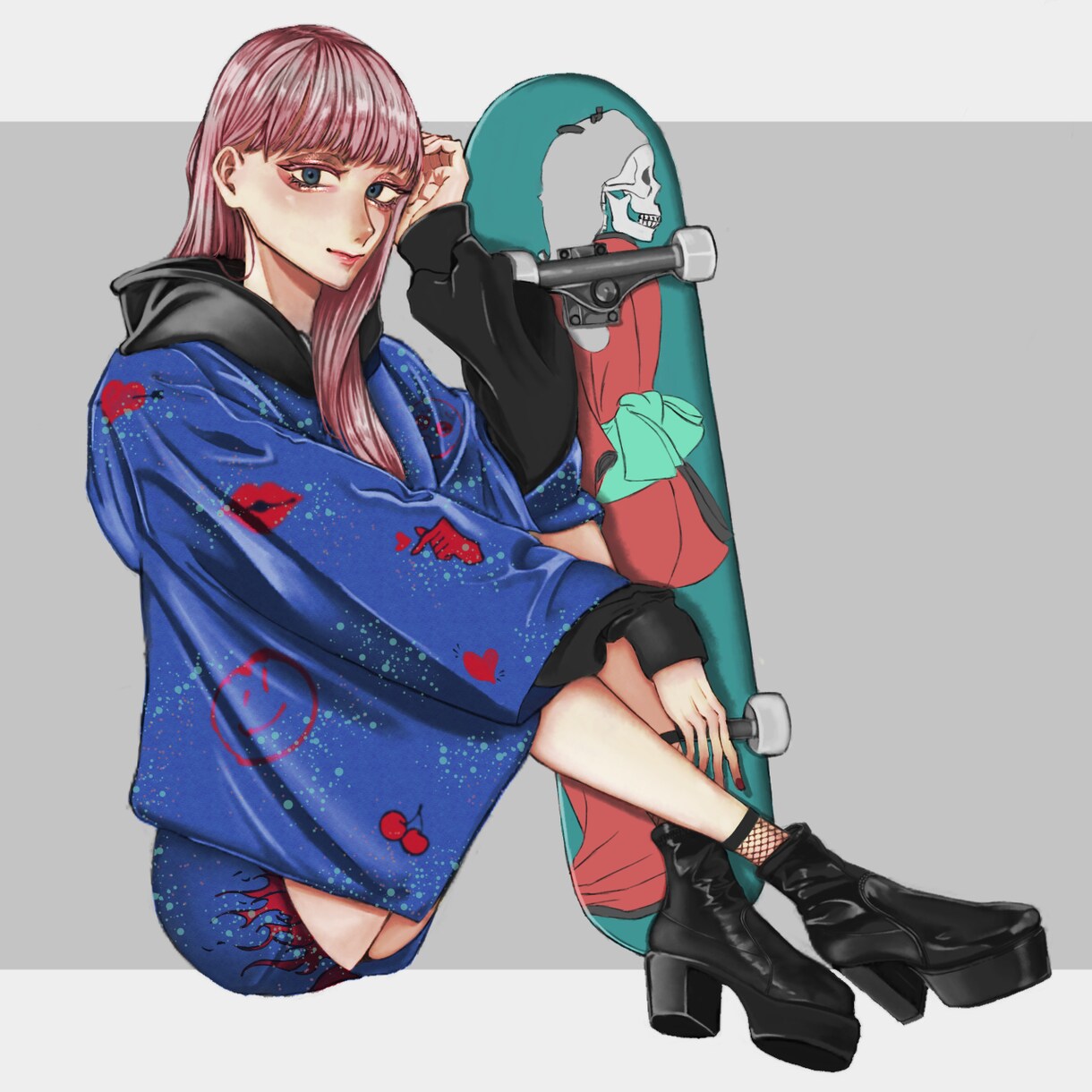 アイコン、立ち絵、オリキャラ制作いたします あなたのイメージする人物像を形にします。 イメージ5