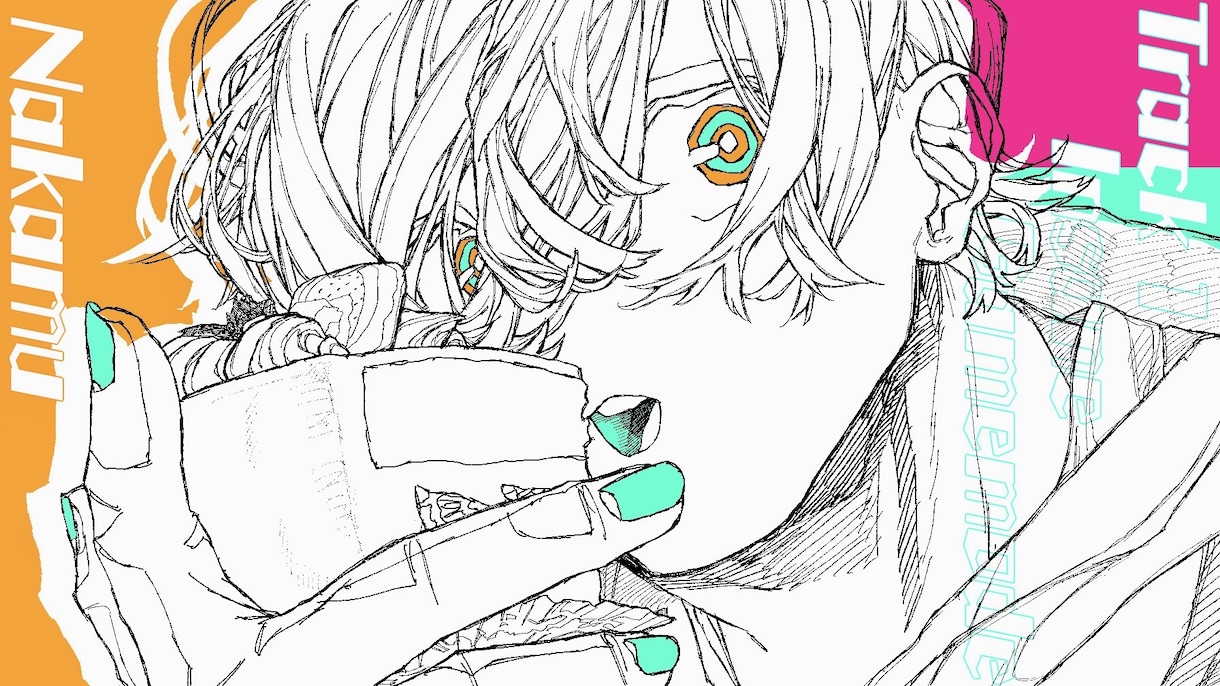 迫力あるかっこいいイラストを描きます アイコンやCDジャケット、小説の表紙など個性を出したい方へ！ イメージ2