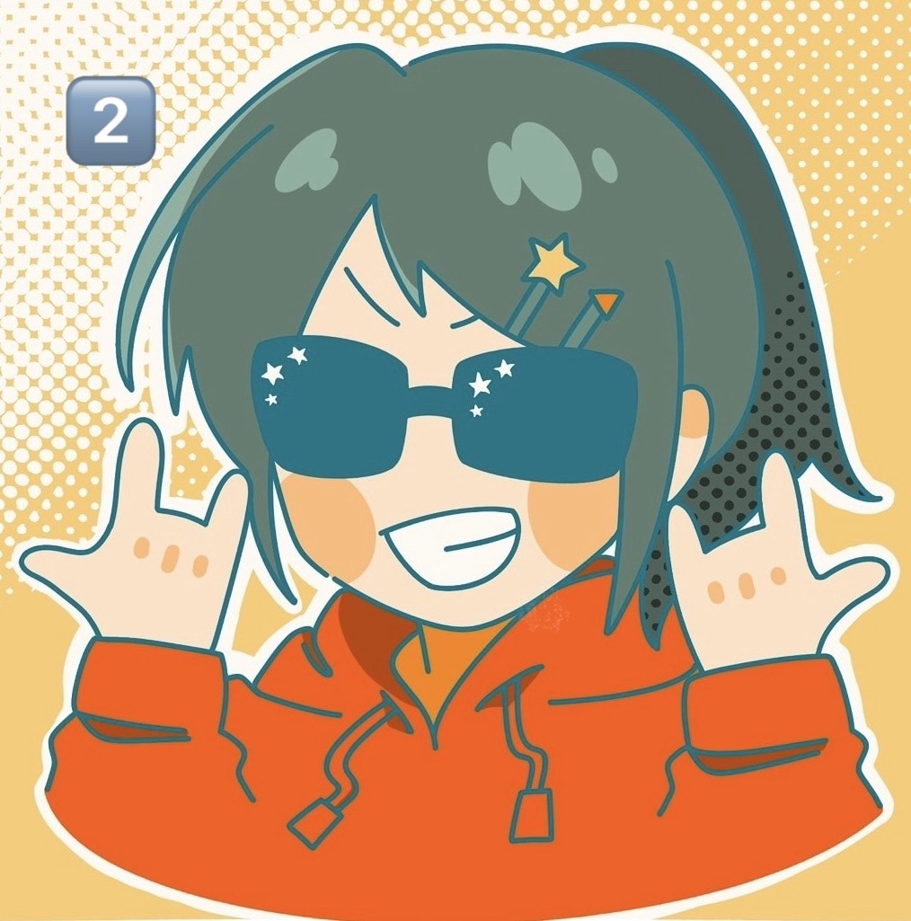 表情があるポップなアイコン描きます 様々な表情のSNSで目を引くポップなアイコン描きます イメージ3