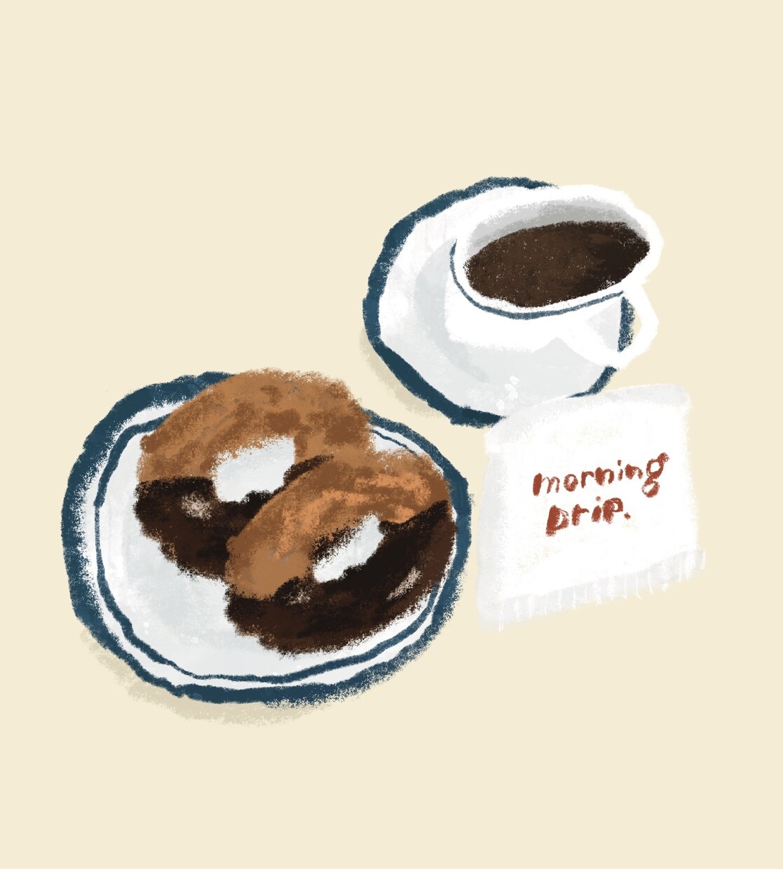 まるで絵本の世界。目を惹くフードイラスト描きます カフェ・お菓子屋さん必見。差がつくイラストです。 イメージ4