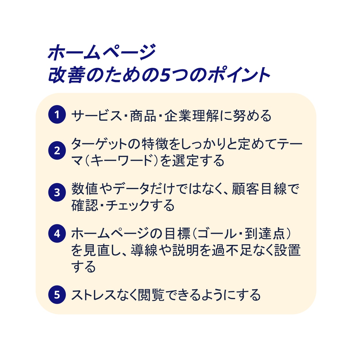 目的に合わせてホームページを修正します 目的に合わせた改善提案も行いながら改修・修正まで対応します イメージ3