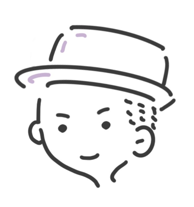 シンプルゆる可愛いテイストの似顔絵描きます リアルより、ゆる可愛さ重視の似顔絵！ イメージ1