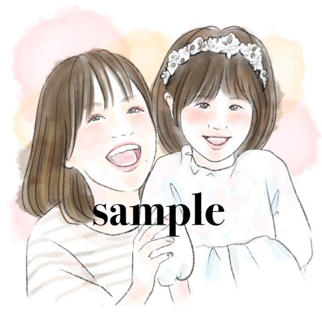 オシャレな水彩風タッチで似顔絵描きます アイコンや挿絵にも◎あなたの「なりたい」イメージで♩ イメージ7