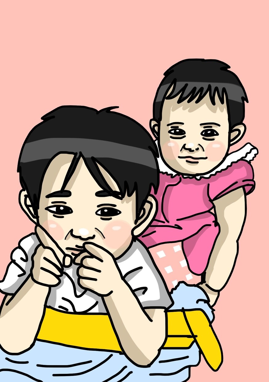 お子様の写真をイラストにします お急ぎでもお気軽にご相談ください( ¨̮ ) イメージ2