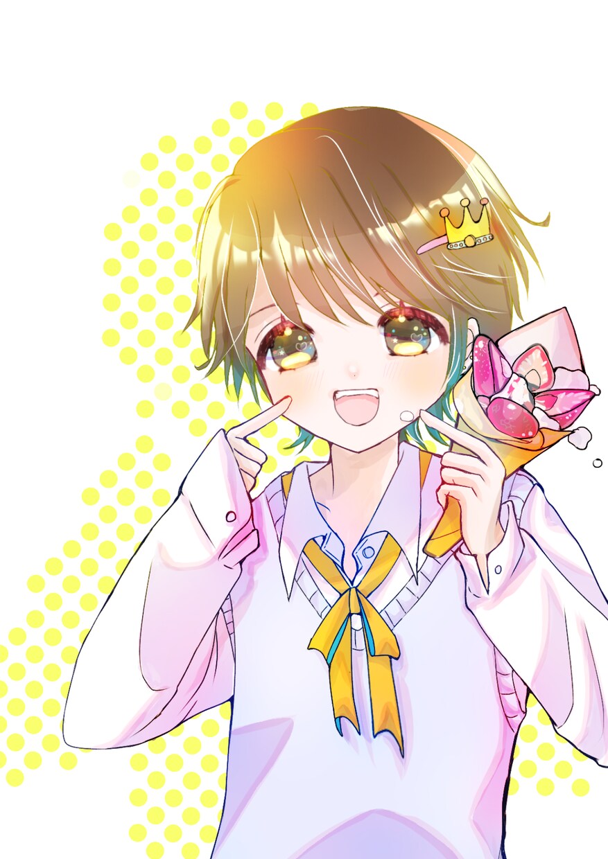 かわいい ＆かっこいいアイコン制作致します 透明感と癒しなイラストをアイコンにして目立っちゃお イメージ3