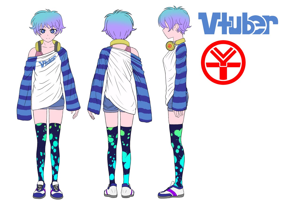 キャラクターデザイン、立ち絵を制作します キャラクターのデザインや立ち絵をご所望の方ご依頼ください。 イメージ6