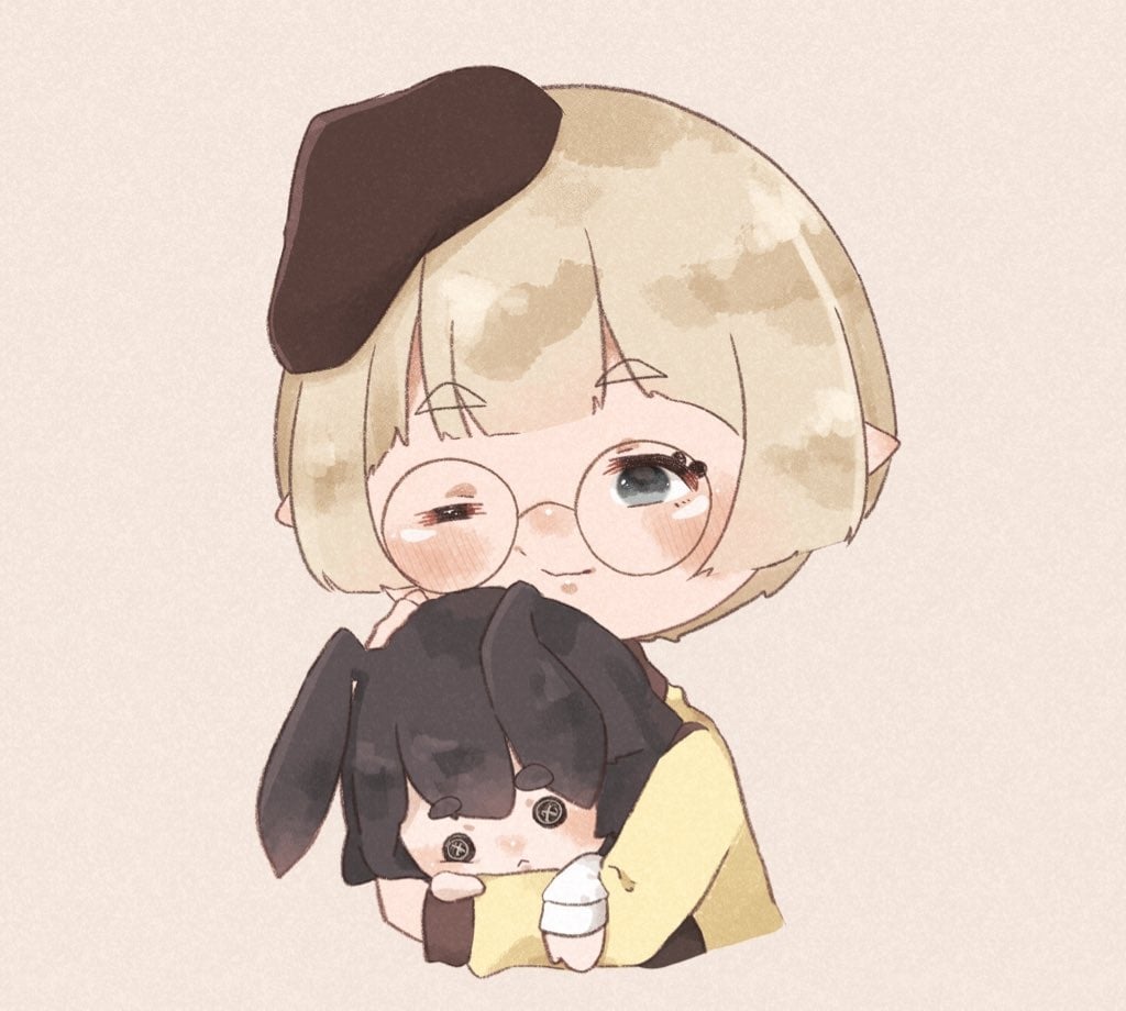 デフォルメキャラアイコン描きます 絵本のようなゆるふわなアイコン描きます！ イメージ1