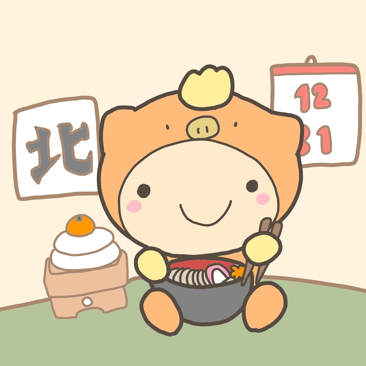 SNSなどのアイコンお描きいたします TwitterやLineのアイコンをポップに作成いたします！ イメージ2