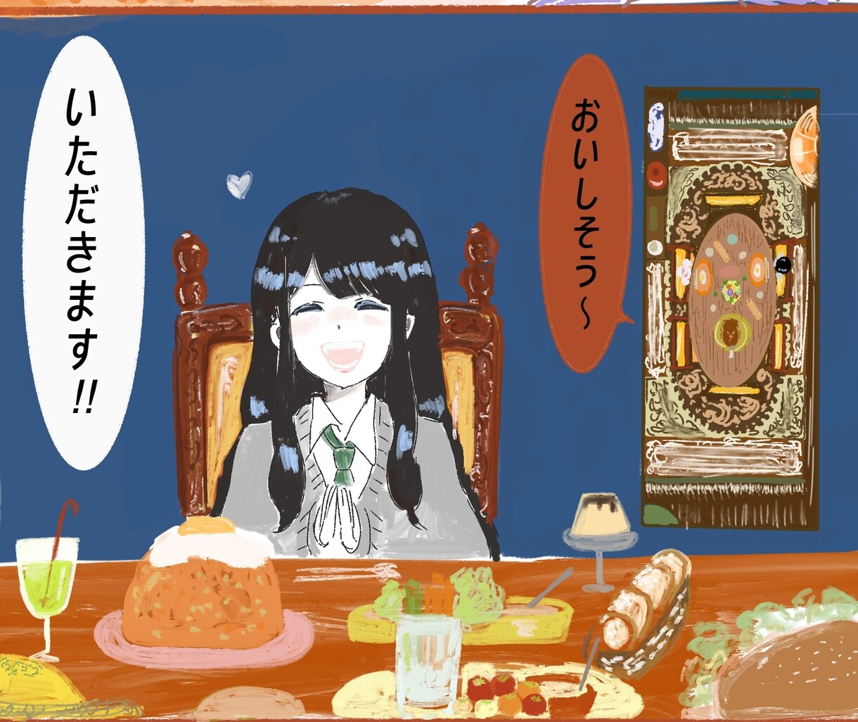 絵本や挿絵を描きます ユーモアやコミカル、見応えのある絵を描きます イメージ4