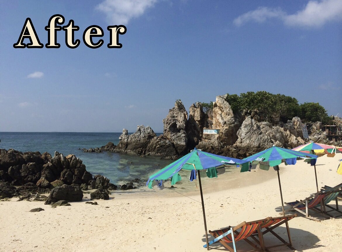 Photoshopで画像・写真の編集と加工をします 素敵な画像だけどこの部分が不要だな…といった悩みを解決！ イメージ4