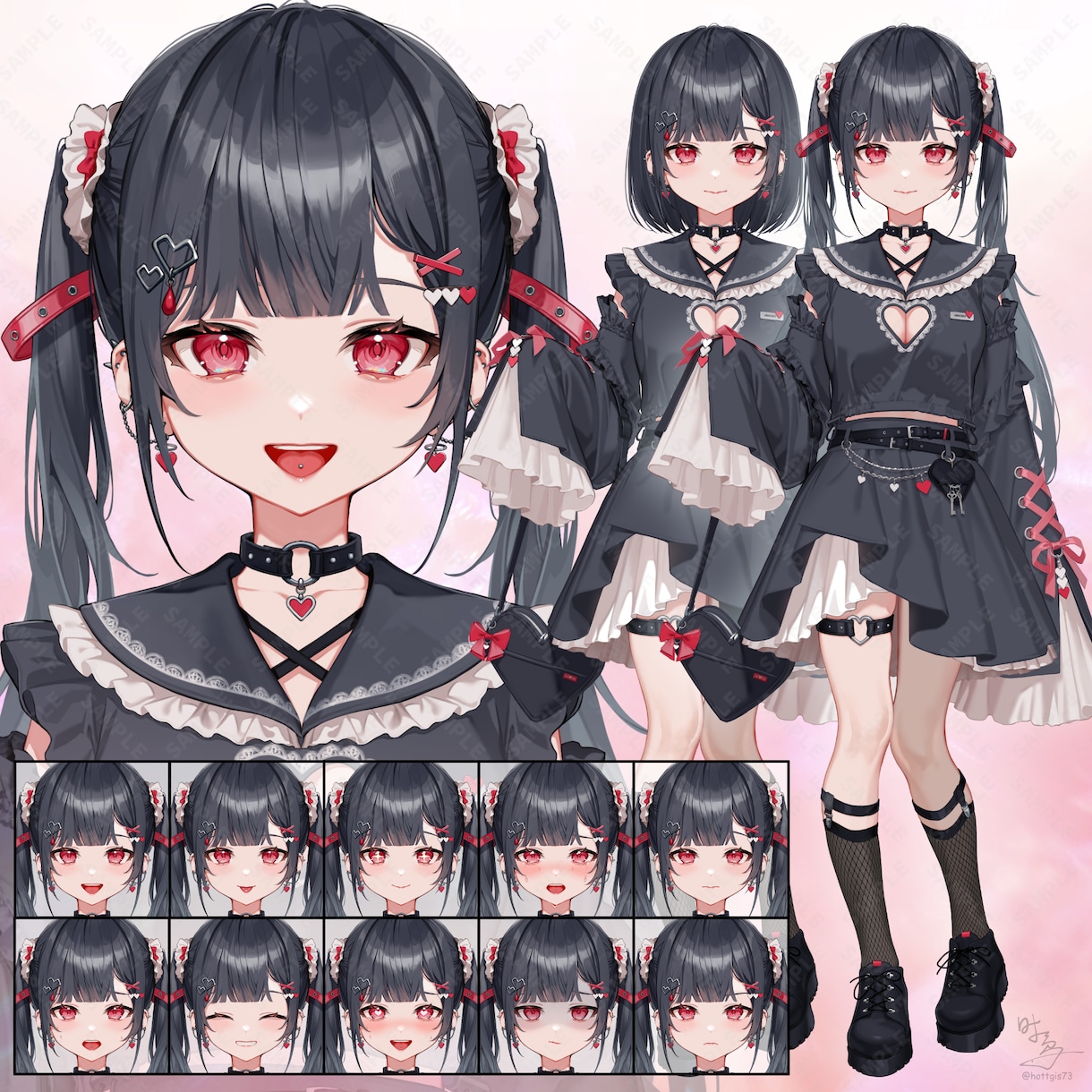 Vtuber、IRIAM、ゲーム等立ち絵描きます 企業実績多数！ハイクオリティなイラストをお届けします！ イメージ2