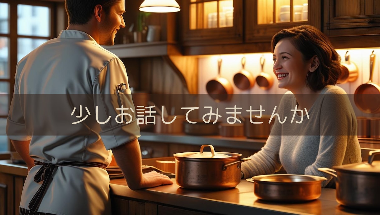 5分でもどうぞ/元料理長がモヤモヤをお聞きします 雑談・相談・愚痴・仕事・恋愛・人間関係・癒し・お伺いします☺ イメージ5