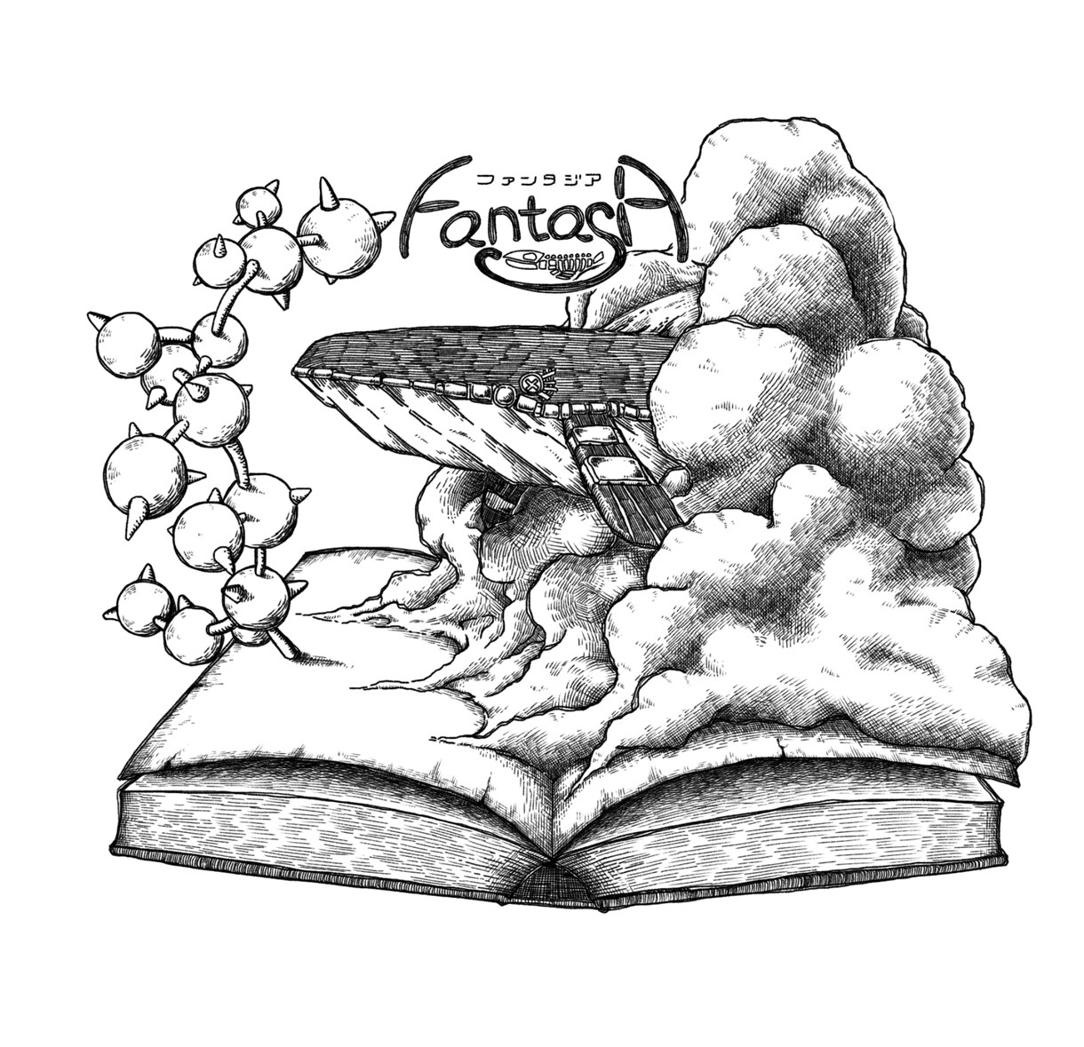 世界観のあるイラストを描きます 物語性のある繊細な線画イラスを描きます！ イメージ7