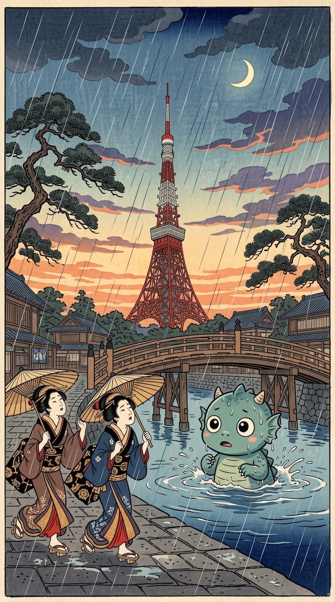 商用OK！本物浮世絵コラージュ・デザイン制作ます 本物浮世絵をカスタマイズ！デザイン制作【実績500社以上】 イメージ6
