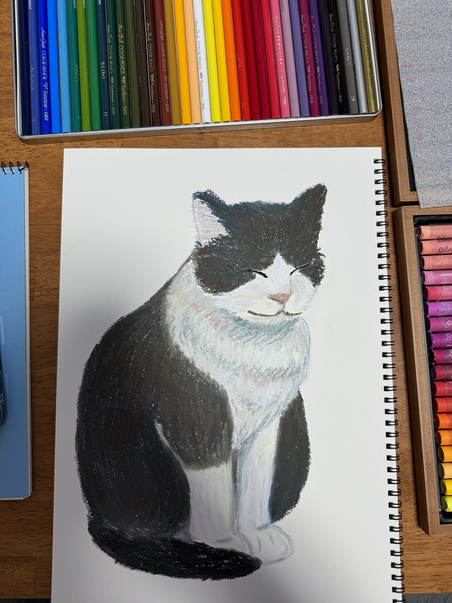 溺愛されている「ペット」の写真を可愛く描きます 駆け出しイラストレーターによる、全力イラスト イメージ1