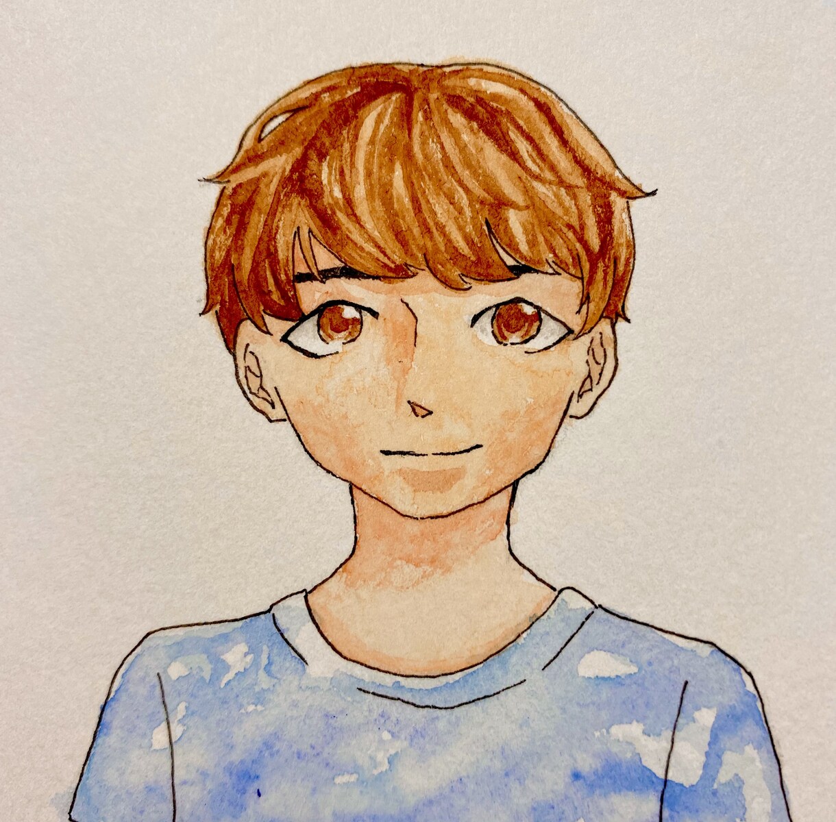 水彩の似顔絵アイコン作成させていただきます 世界に一つだけのあなたのアイコンが欲しい方へ イメージ2