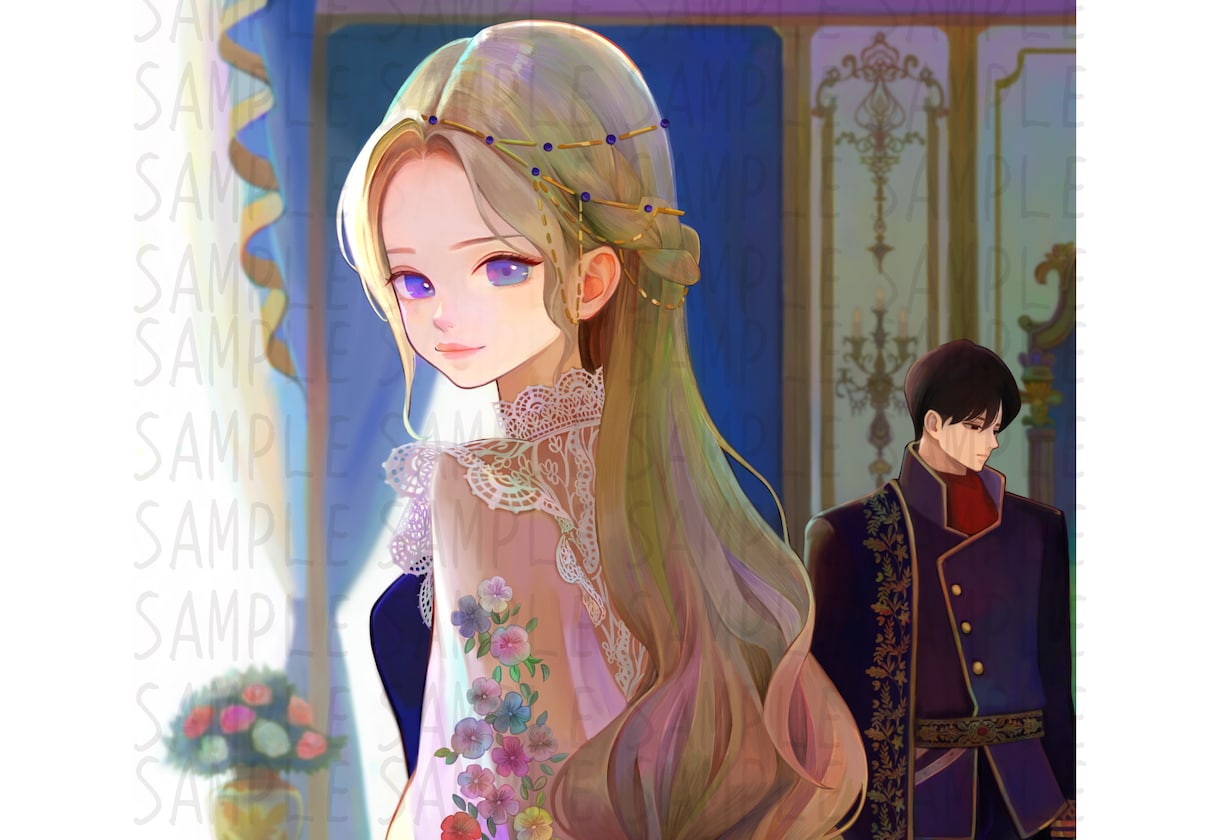 物語性のある一枚絵を丁寧に制作いたします 小説表紙・キービジュアル対応【期間限定20,000円】 イメージ2