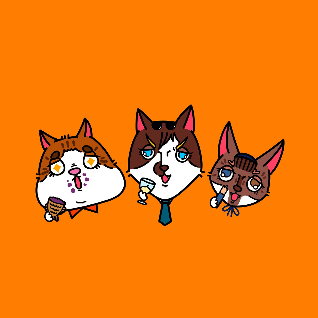 アイコン作成します！人物/動物どちらでも描きます 記念や思い出にオリジナルのアイコンはいかがでしょうか！ イメージ3