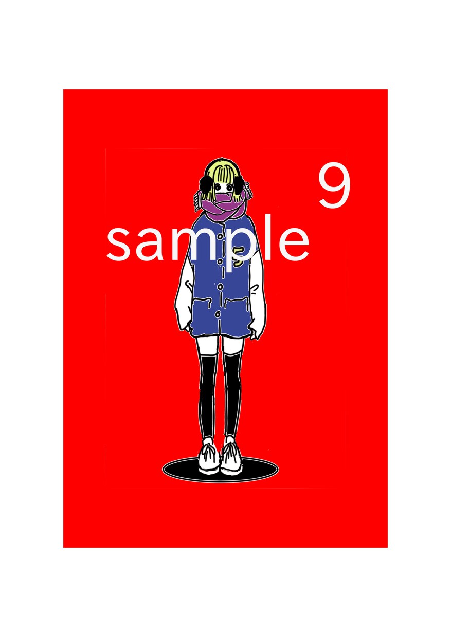 新作♡かわいい女の子のイラスト販売します 完成イラストからお好きなイラストをお選びいただけます！ イメージ10