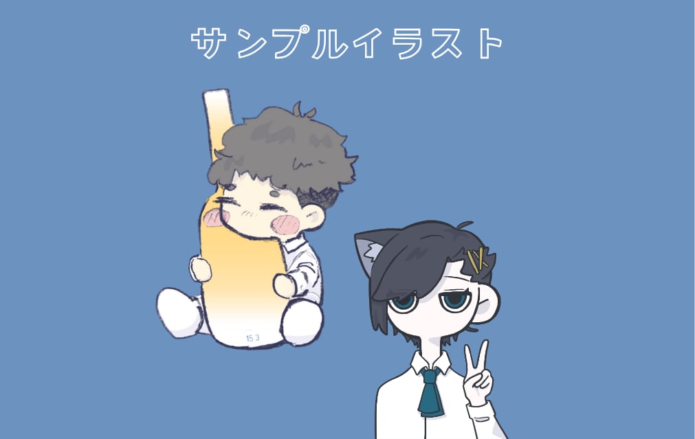 デフォルメキャラのSNSアイコンを描きます カートゥン調のキャッチーなイラストで目を引く！ イメージ2