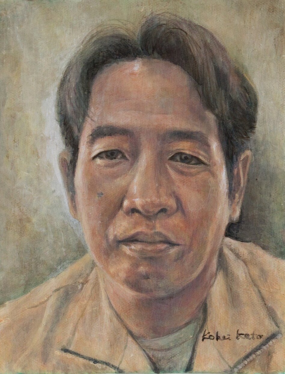 肖像画描きます アクリル画で雰囲気を大切に表現いたします。 イメージ8