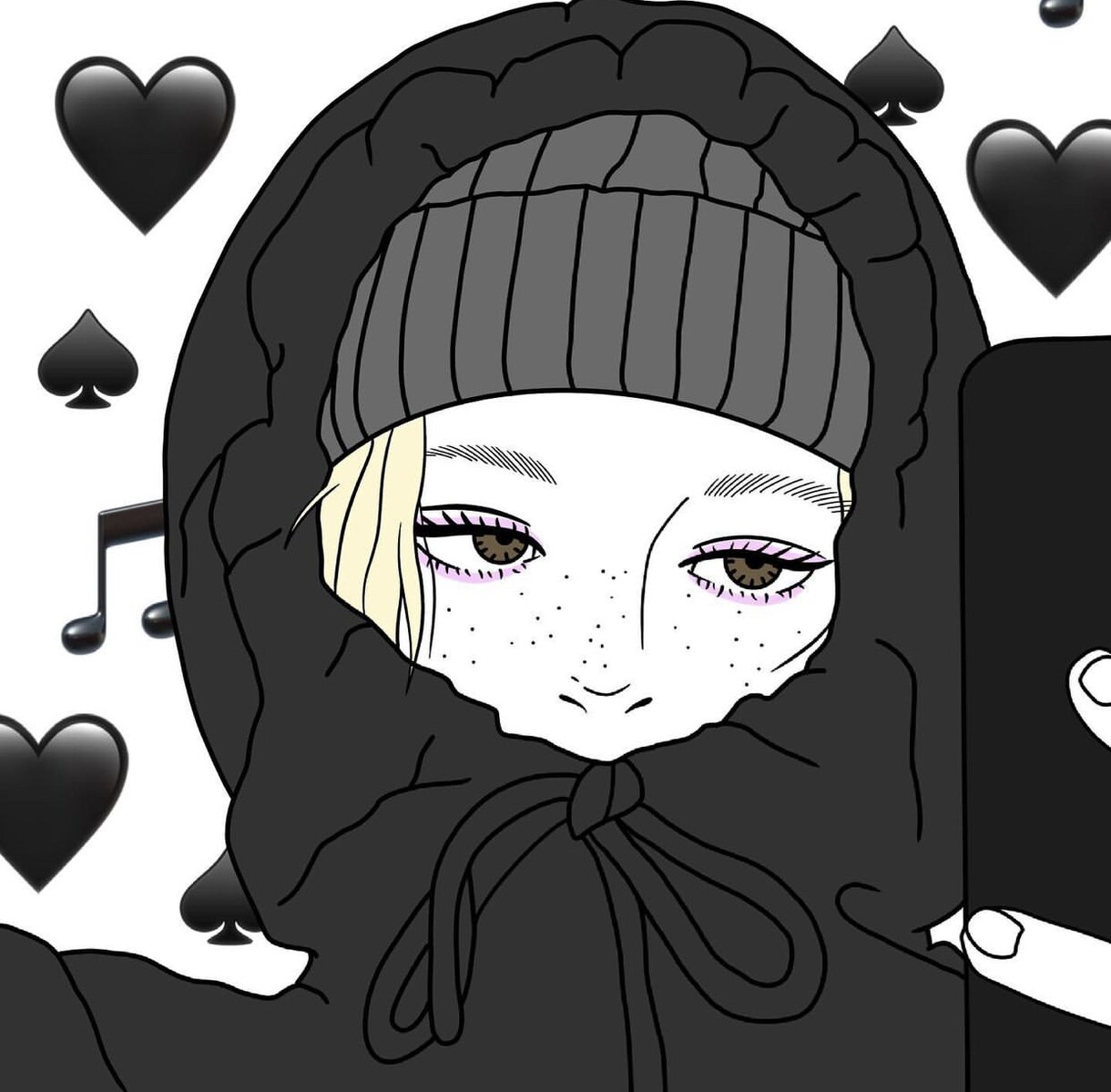 プロフィールイラストなど描きますます プロフィールイラスト、ブランドのロゴ、tattooデザイン イメージ1