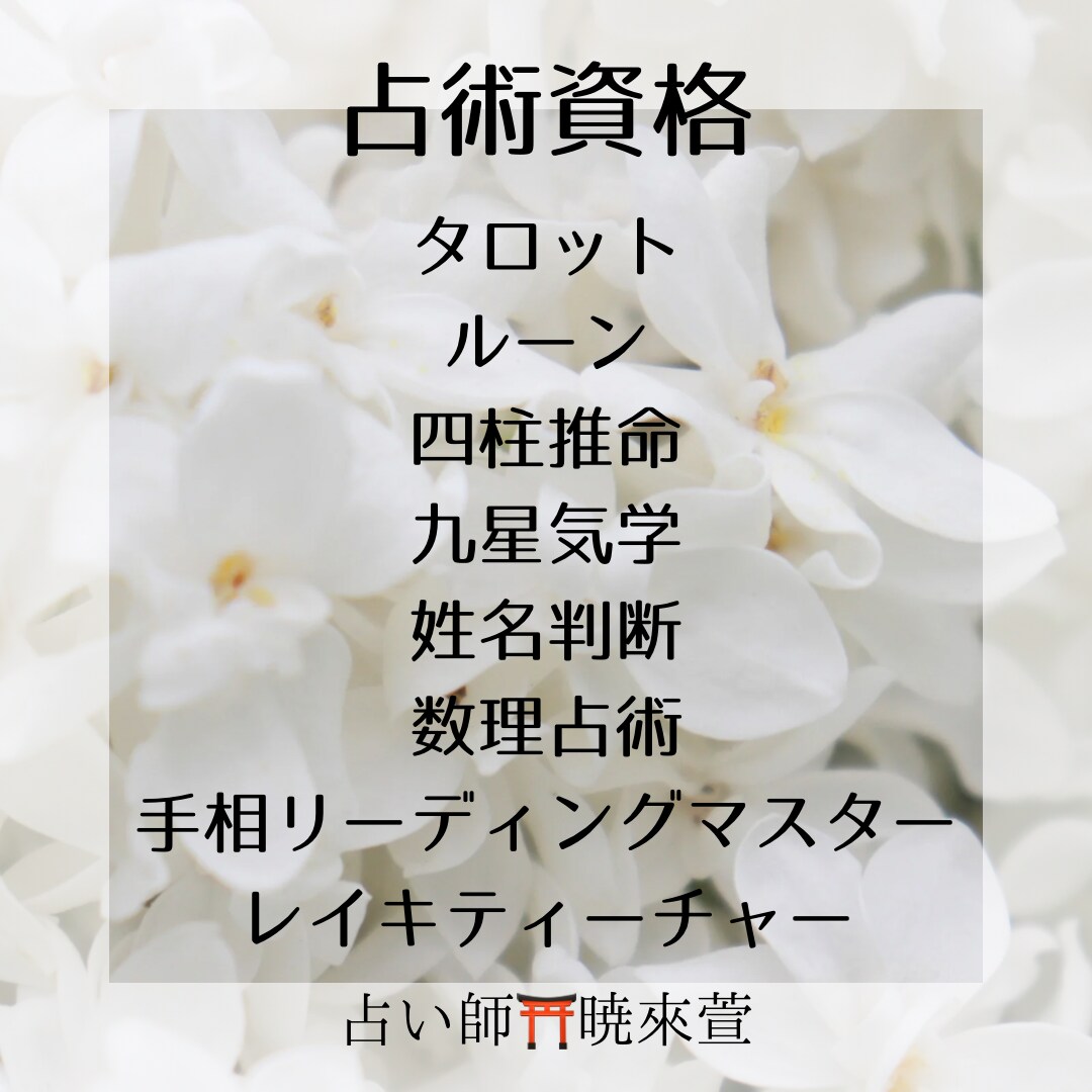 大手電話占いランキング１位⛩️なんでも鑑定します ⭕️生年月日不要！タブー質問も、まずはお伺いします✩.*˚ イメージ6