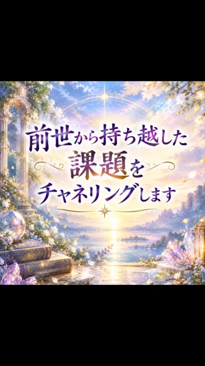 前世から持ち越した課題をチャネリングします 前世貴方がやり残したことは何でしょうか イメージ1
