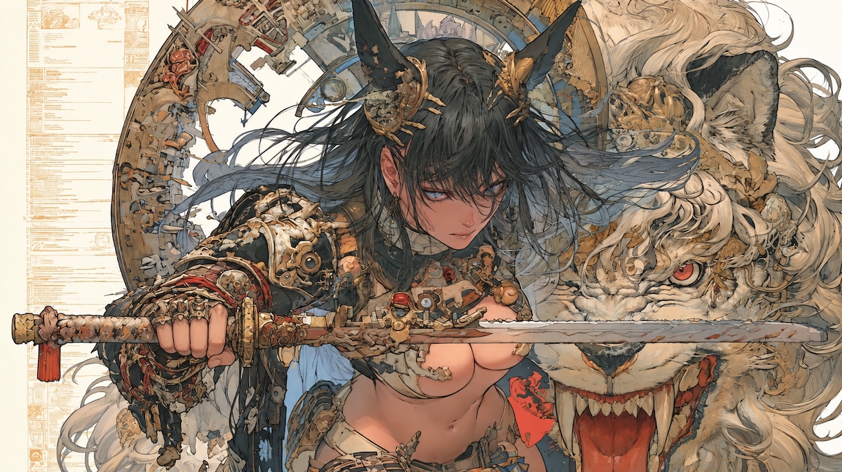 AIイラストの崩れや違和感を自然に修正します 気に入った一枚を、気に入ったまま完成させます イメージ2