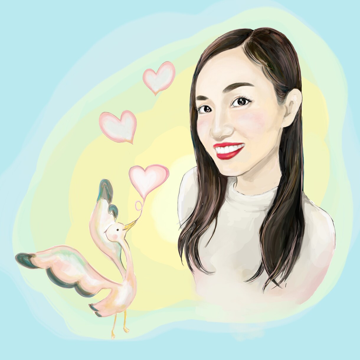 さまざまなタッチでリアルで美しい似顔絵を描きます 二次利用・商用利用可！とことん拘って作成致します！ イメージ2