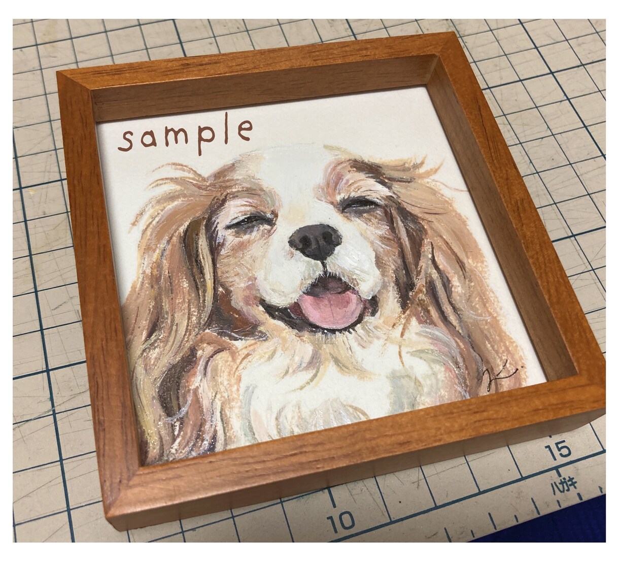 ペットの油絵お描きします 油絵作家が大切なペットを素敵な作品にします。 イメージ9