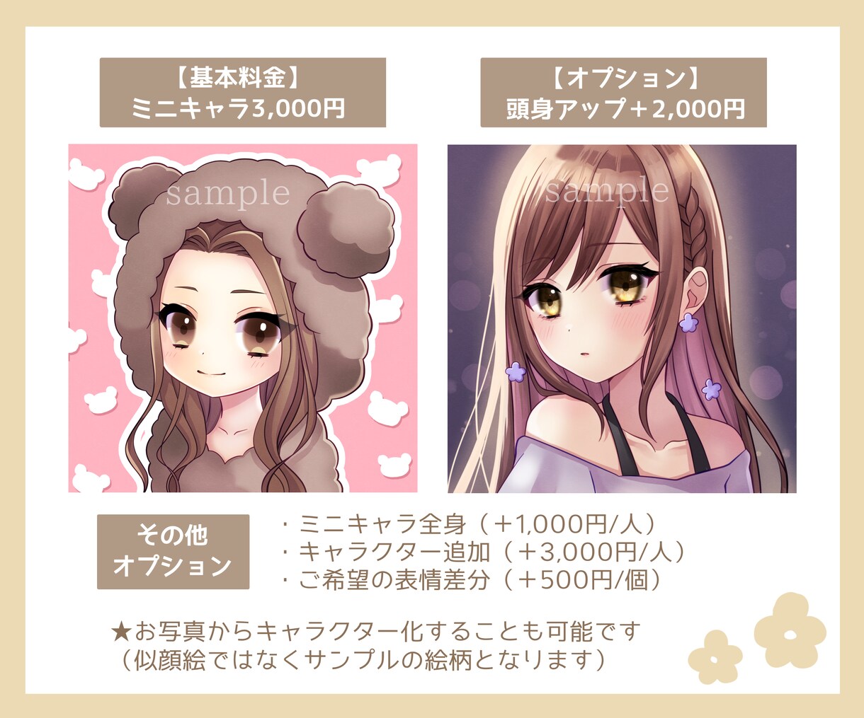 商用利用料込み！アイコン描きます ミニキャラから通常頭身まで対応可能です イメージ2