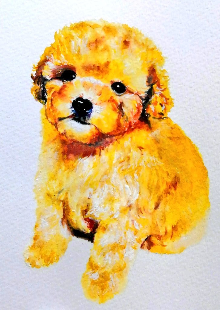 写真サイズに大切な小さな家族の似顔絵お描き致します 大切な小さなを絵に残したい。ペットロスで寂しいひとへの贈り物 イメージ2
