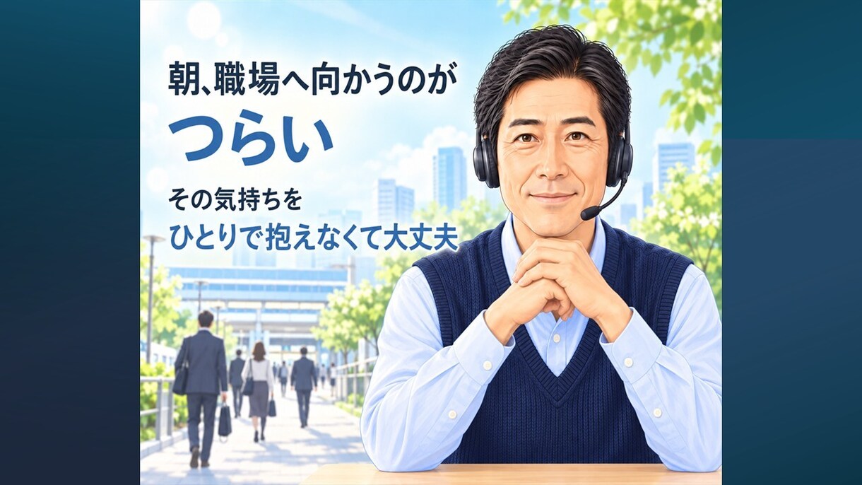 パワハラ・休職・転職の悩みを経験者がお聴きします もう限界…パワハラ休職経験者があなたの本音を聴きます イメージ2