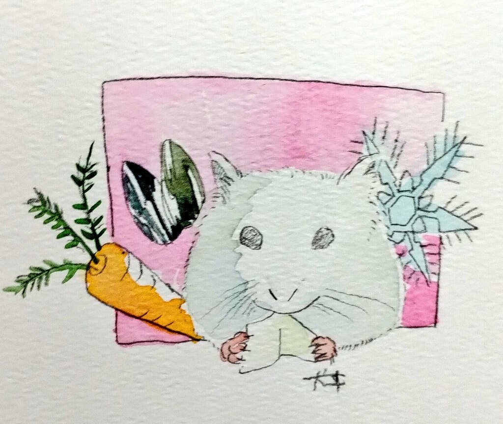 あなたの大切なペットの似顔絵を描きます 水彩やデジタルであなたのペットをお描きします。 イメージ4
