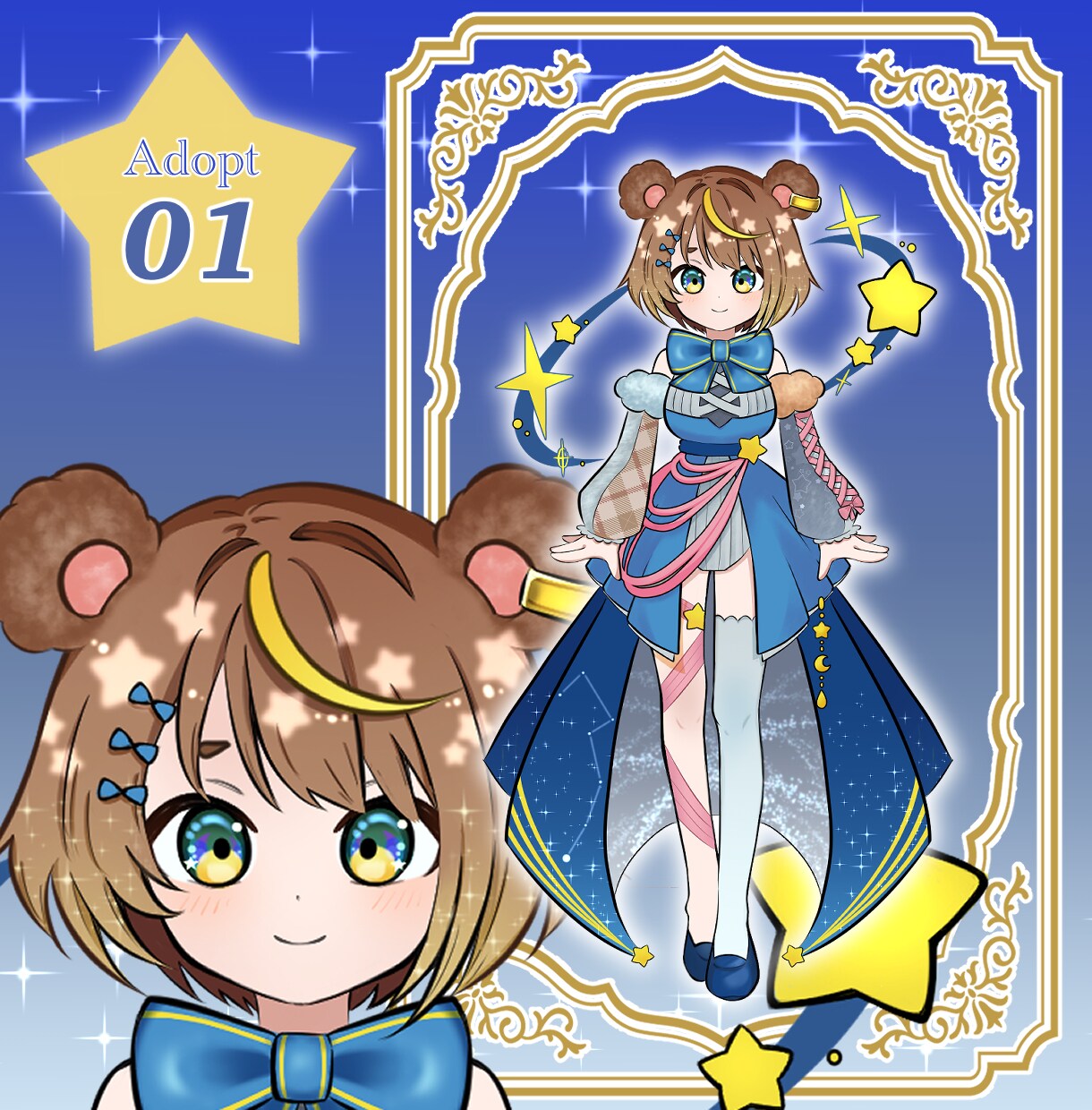 Vtuber・IRIAM・TRPG用立ち絵描きます Live2D対応◎理想の姿を追求！配信者デビューをサポート！ イメージ1