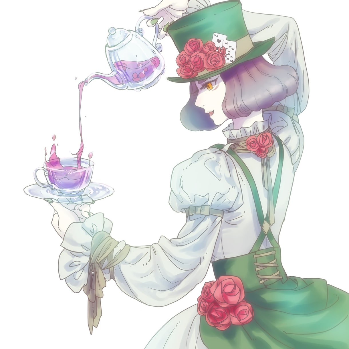 可愛いメルヘンなイラストを作成します 童話、昔話モチーフに作成します イメージ3
