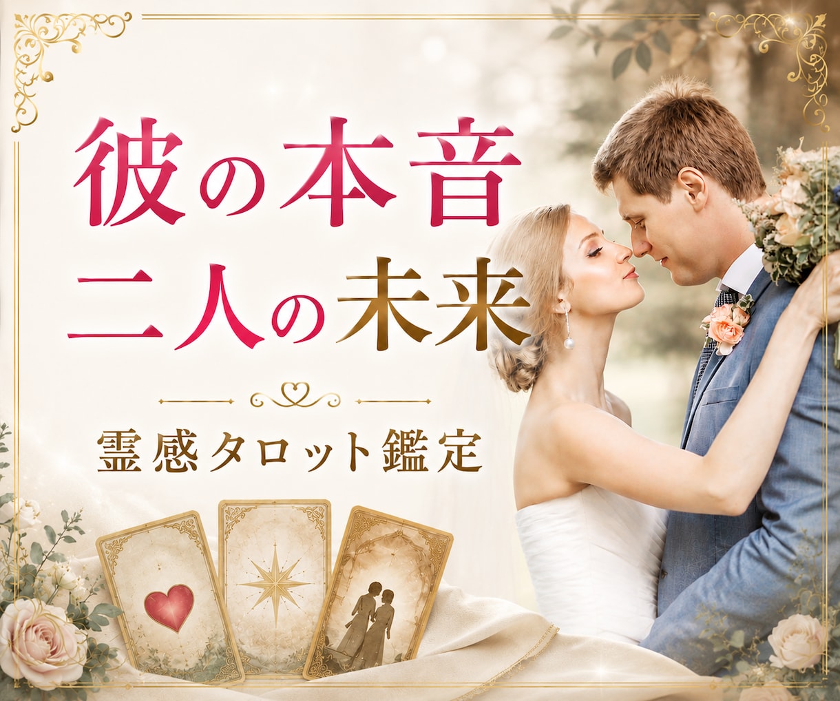 あの人の本音と潜在意識、二人の今後を霊視します 幸せな未来につながるには？今すべき行動を具体的にお伝えします イメージ1