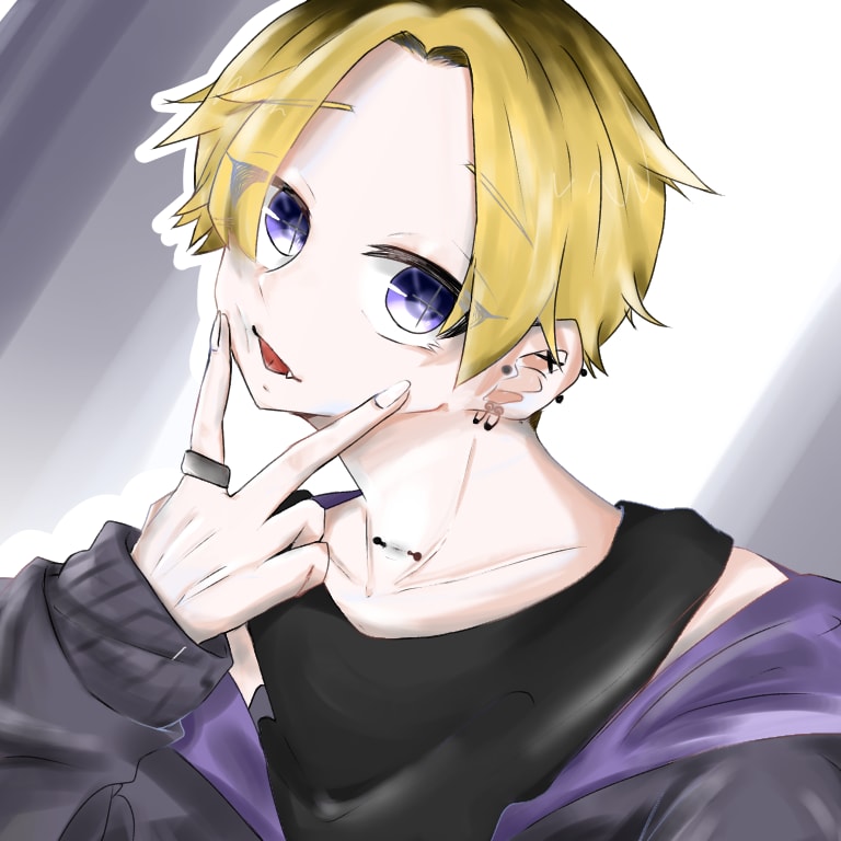 腰上のイラスト描きます 腰上、お顔中心のイラストを描きますよ イメージ6