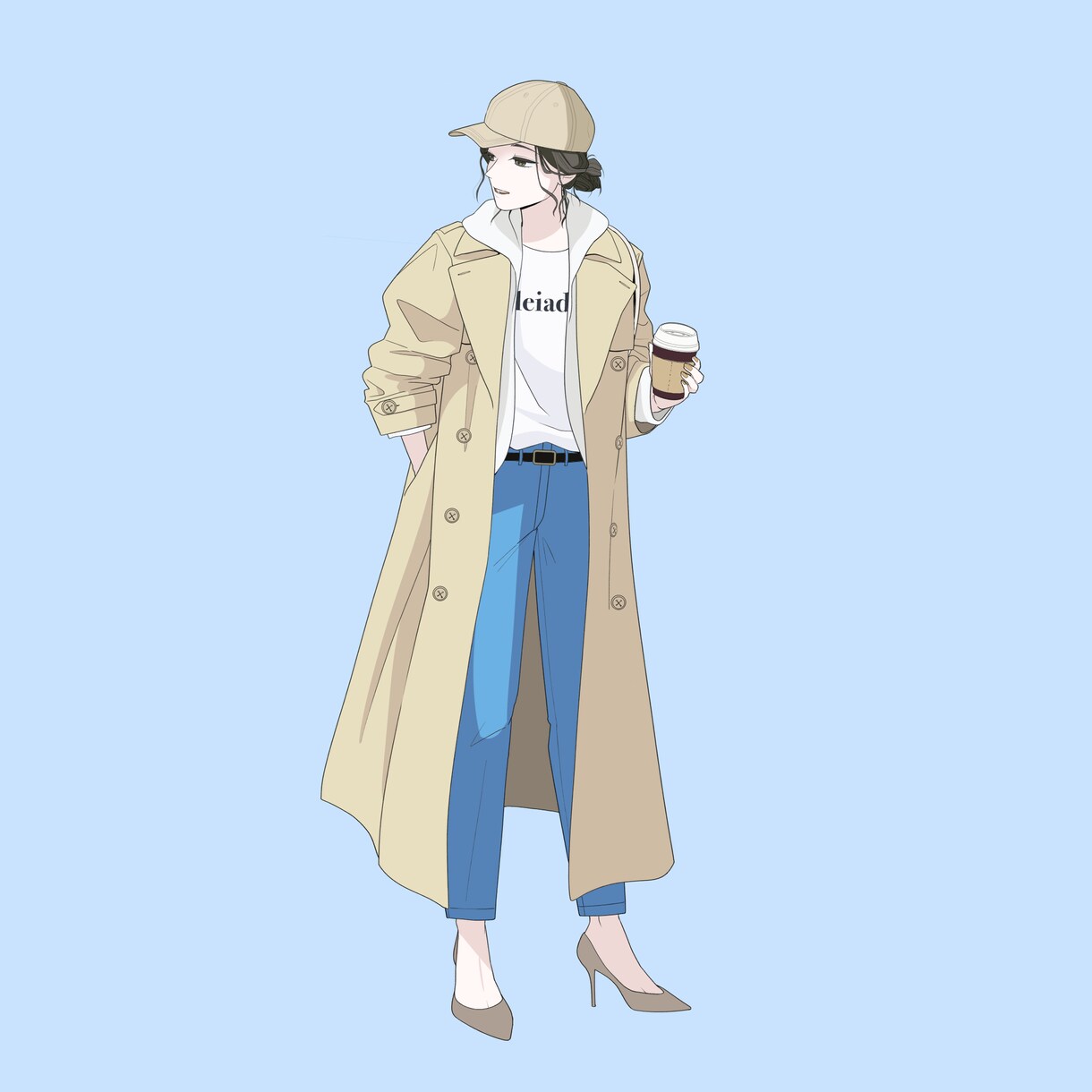 限定半額✿ 魅力的なファッションイラストを描きます フォロワー数23万人ファッションブログで連載中 イメージ8