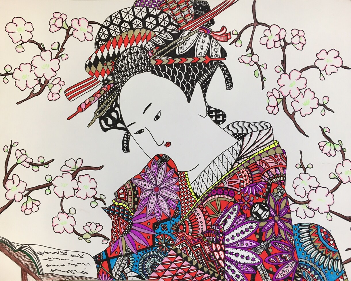 あなたの好きな写真・絵をゼンタングルアートにします 【イラスト作成】素敵な思い出をゼンタングルアートにしませんか イメージ3