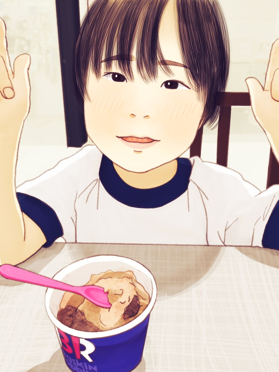 あなたのお写真から似顔絵イラストをかきます お写真をそのままイラストに！料金プランもシンプルです♪ イメージ1