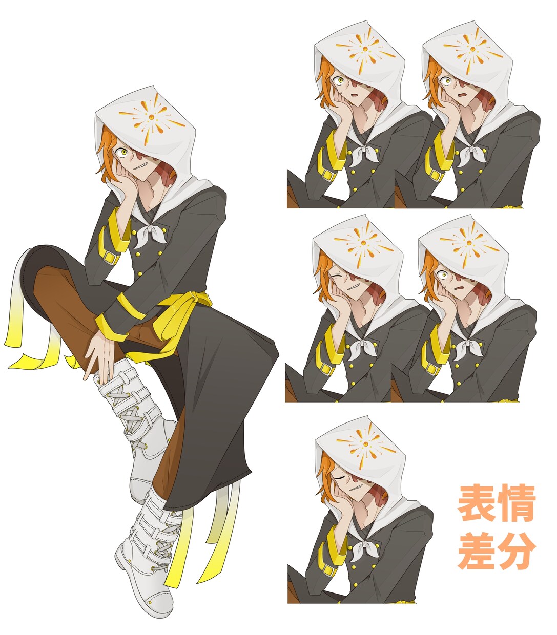 活き活きした表情が魅力！立ち絵描きます /1週間で納品可能です。初めてのご依頼にも！ イメージ6